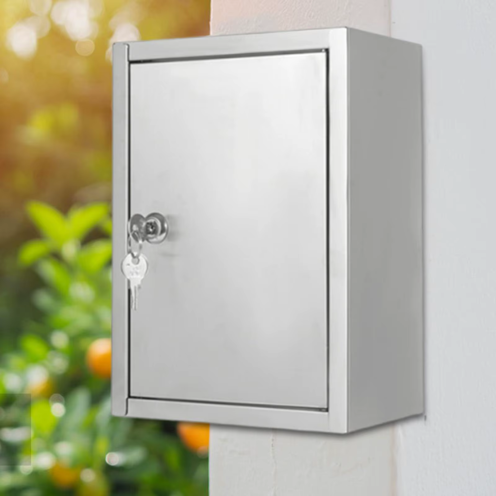 Boîtier de jonction électrique extérieur étanche en acier inoxydable robuste pour des connexions éle