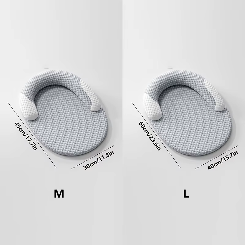 Lit rafraîchissant pour chat – Tapis rafraîchissant rond pour animaux de compagnie, respirant, lavab
