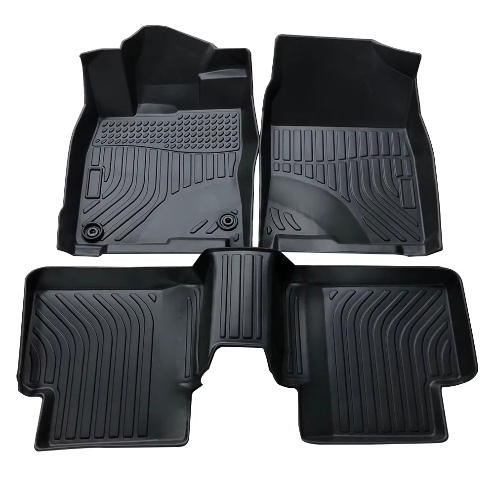 Tapis de sol en caoutchouc pour Volkswagen THARU 2019 – 2024, imperméable et antidérapant, accessoir