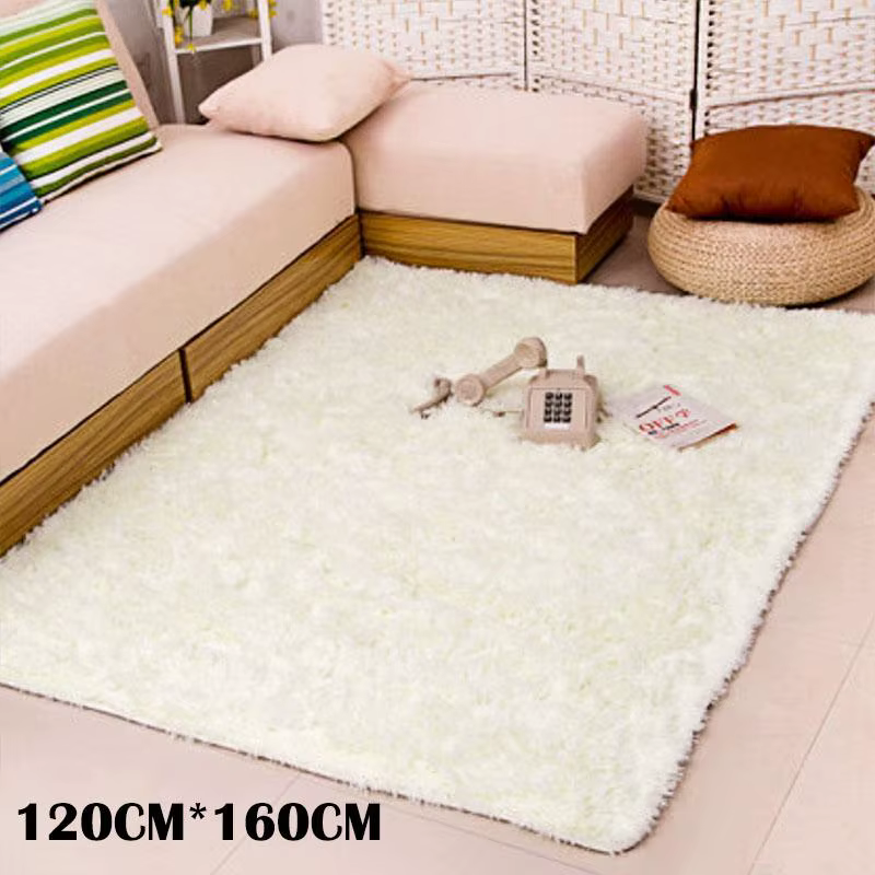 Tapis en Fausse Fourrure de Lapin Extra Large, Doux, Salon, Chambre à Coucher, Chaud, Mode Maison, D