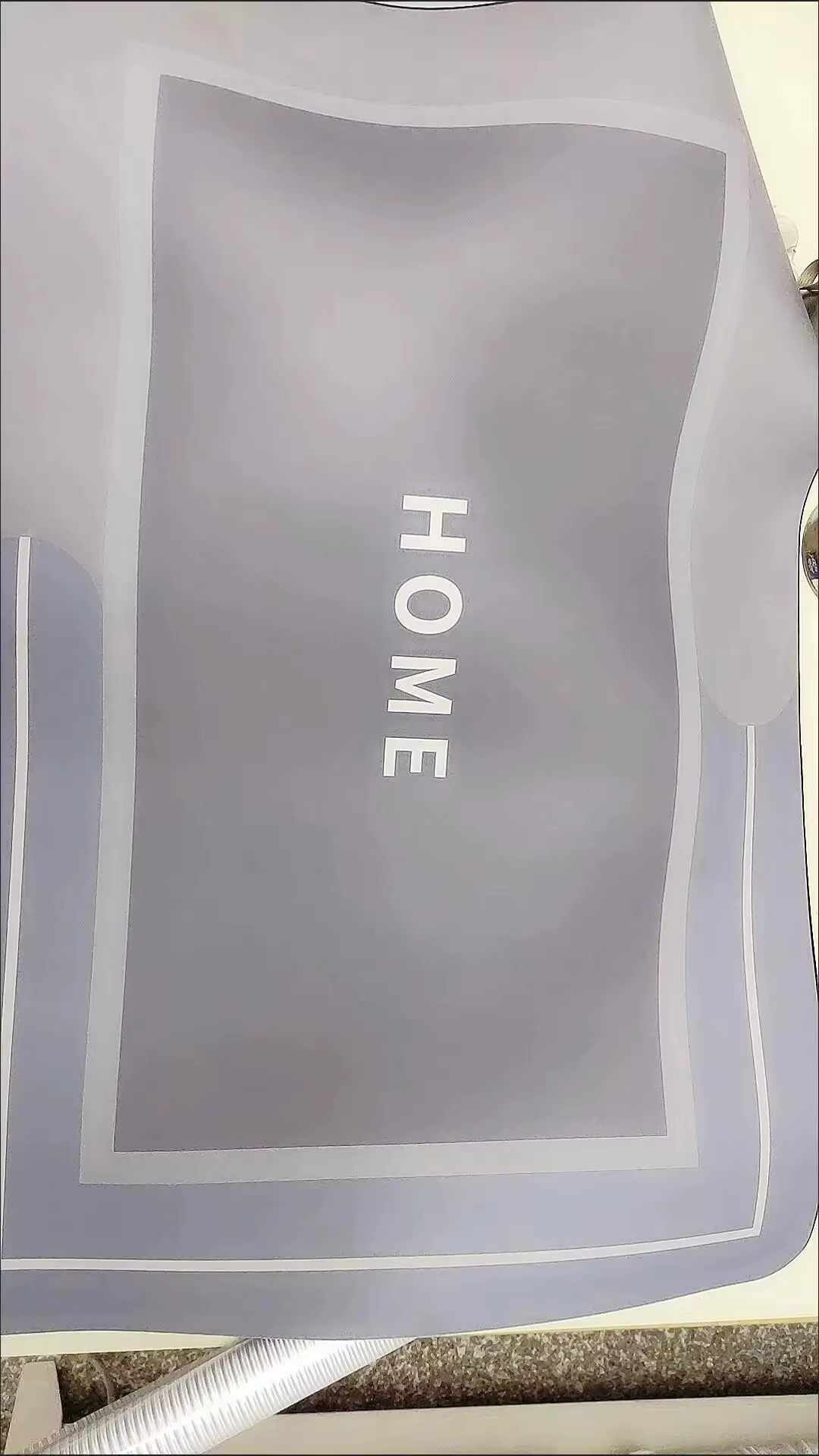 Tapis de sol absorbant pour salle de bain, tapis de pied antidérapant en boue de diatomée, toilettes