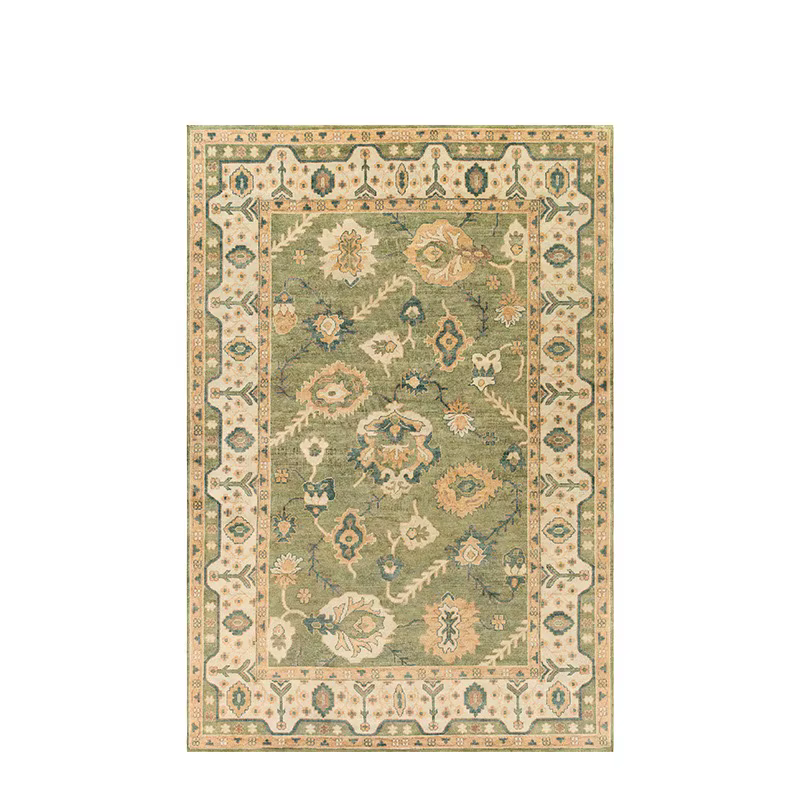 Tapis de salon rétro, tapis moelleux de luxe français pour chambre à coucher, tapis de sol tendance