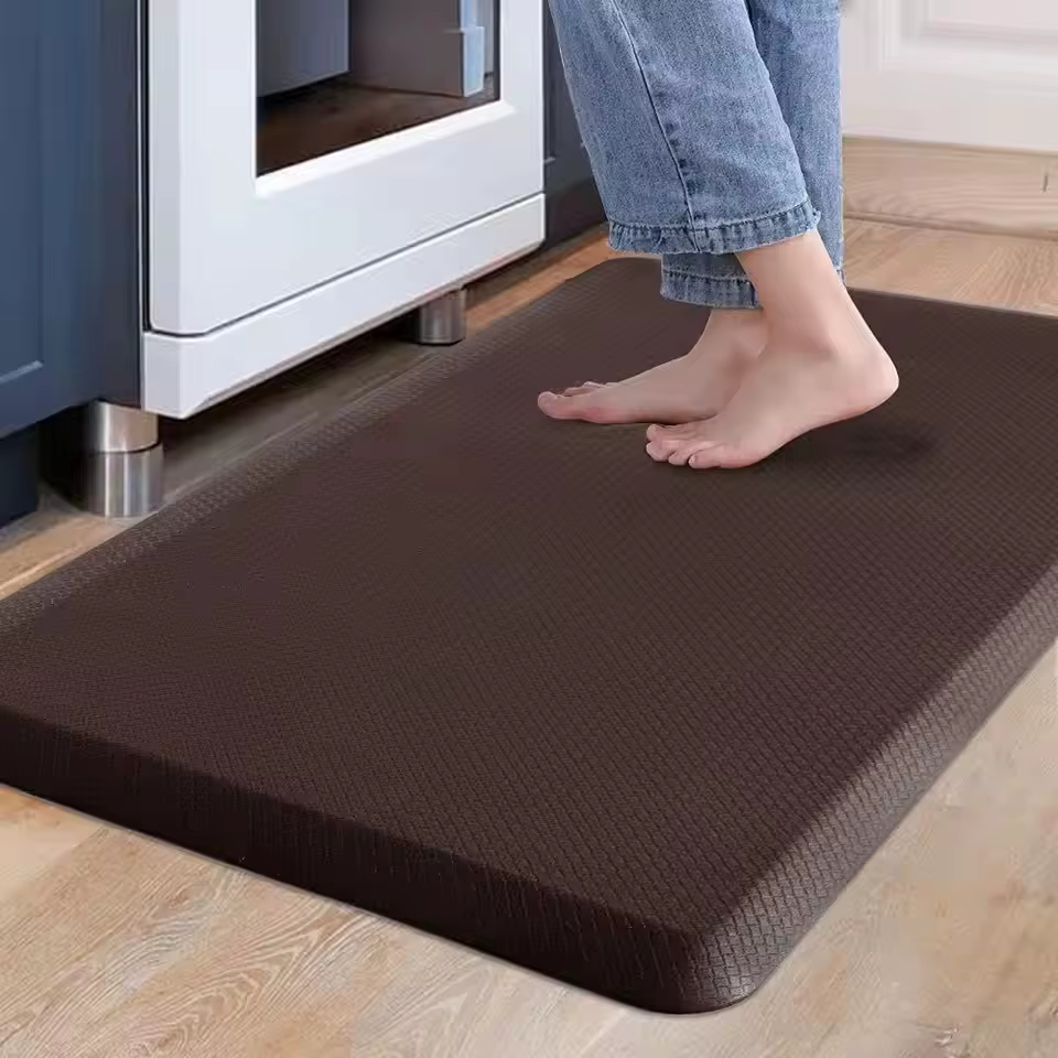 Nouveau Tapis sur pied Anti-Fatigue, tapis de cuisine avec imperméabilisation en PVC, tapis de cuisi