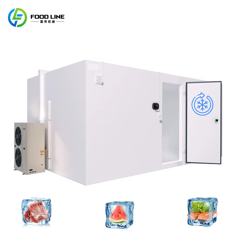 Porte de chambre froide sur mesure, Chambre froide solaire pour viande