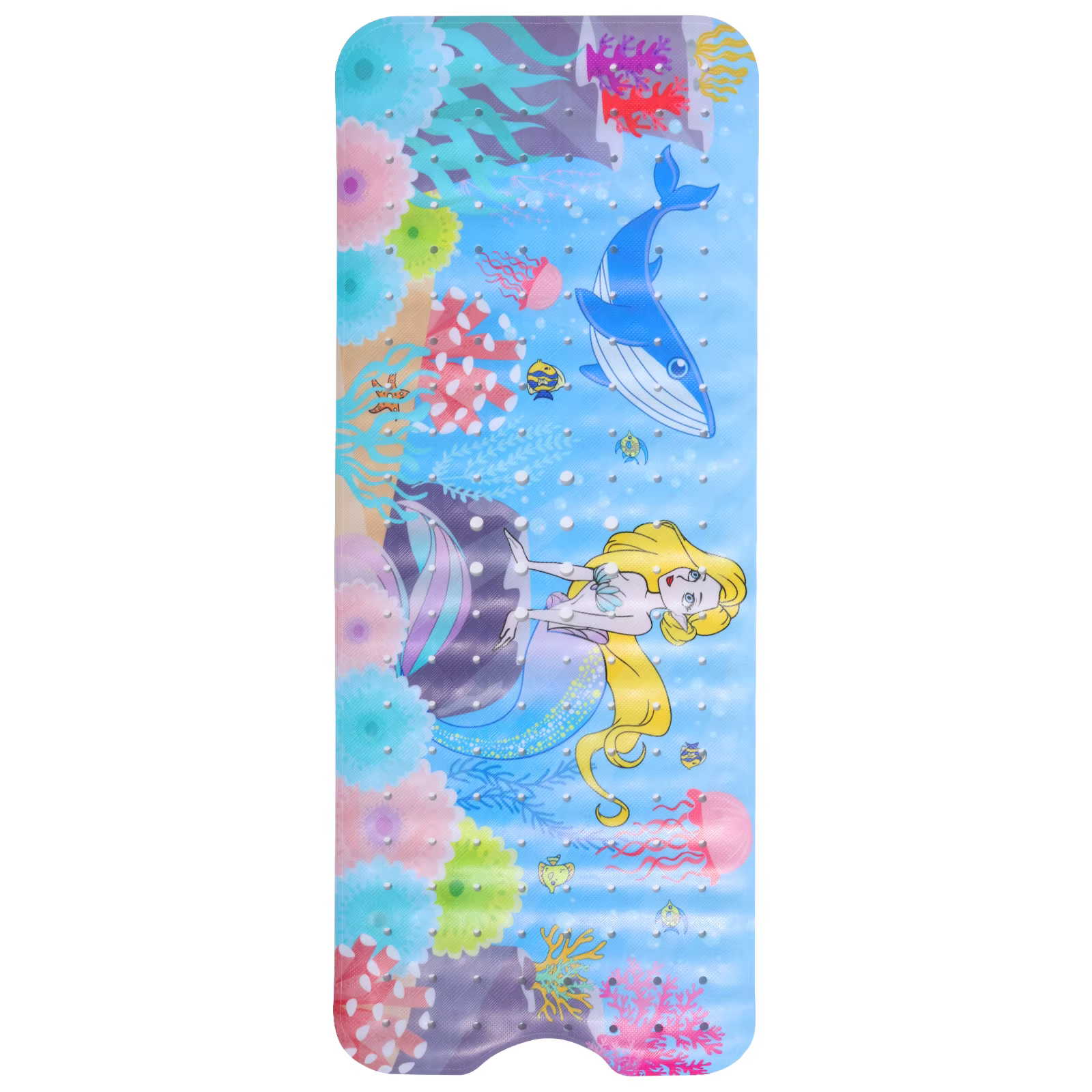 Grand tapis de bain de dessin animé pour bébés et enfants, tapis de baignoire de douche antidérapant