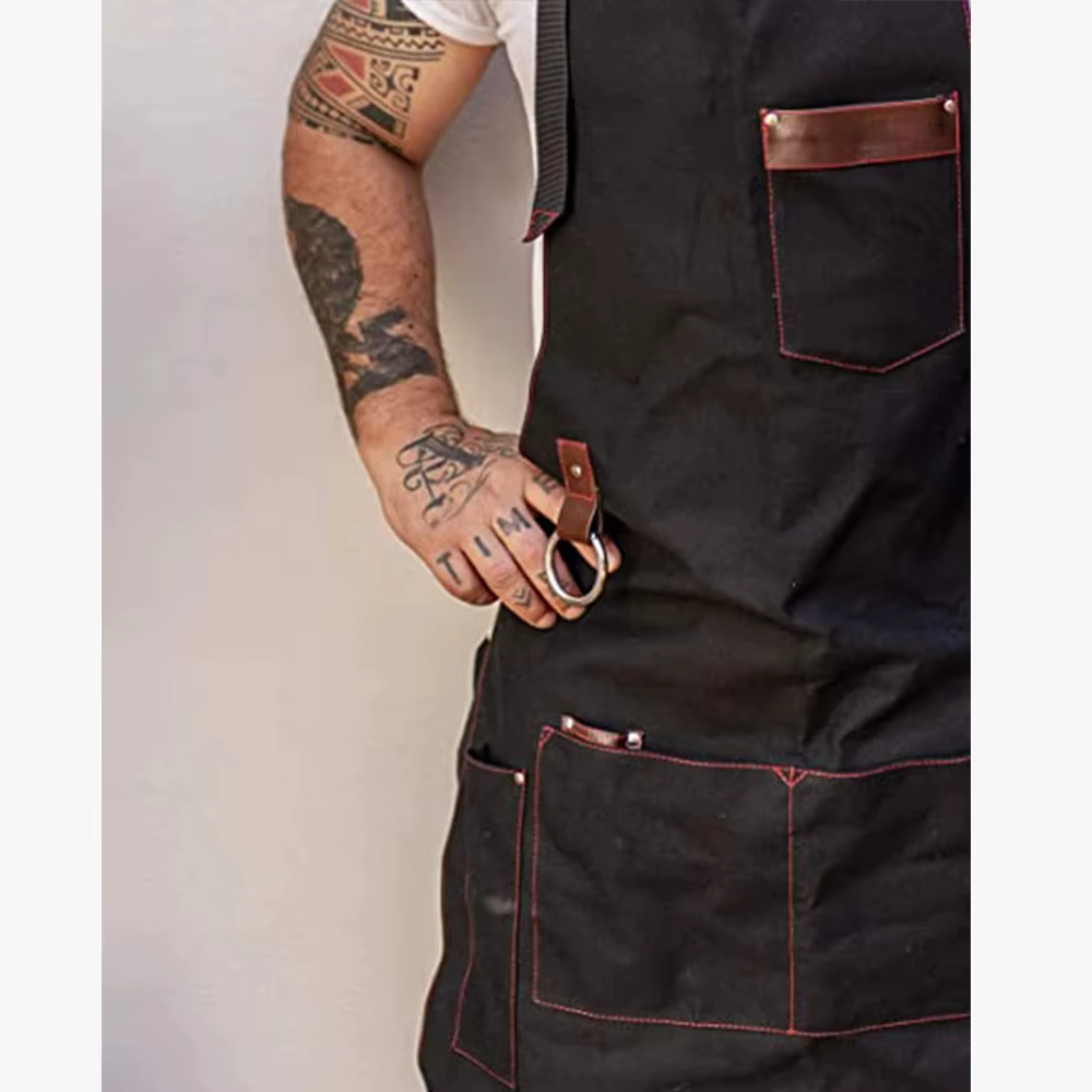 Tablier de cuisine de haute qualité pour Chef professionnel tablier de cuisine imperméable pour homm