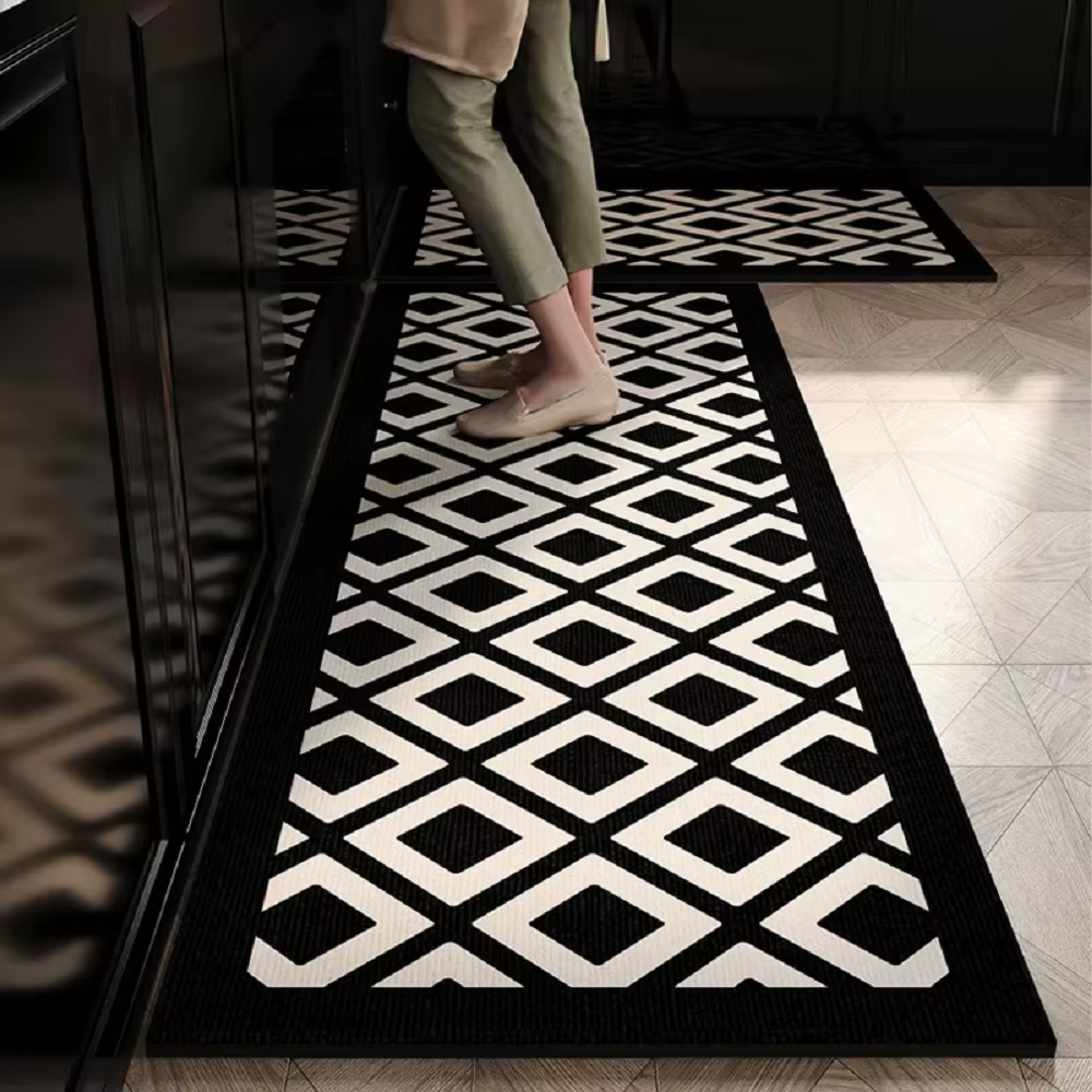 VIKAMA – tapis de sol de cuisine en diatomite, antidérapant, résistant à l'huile, absorbant l'eau, r