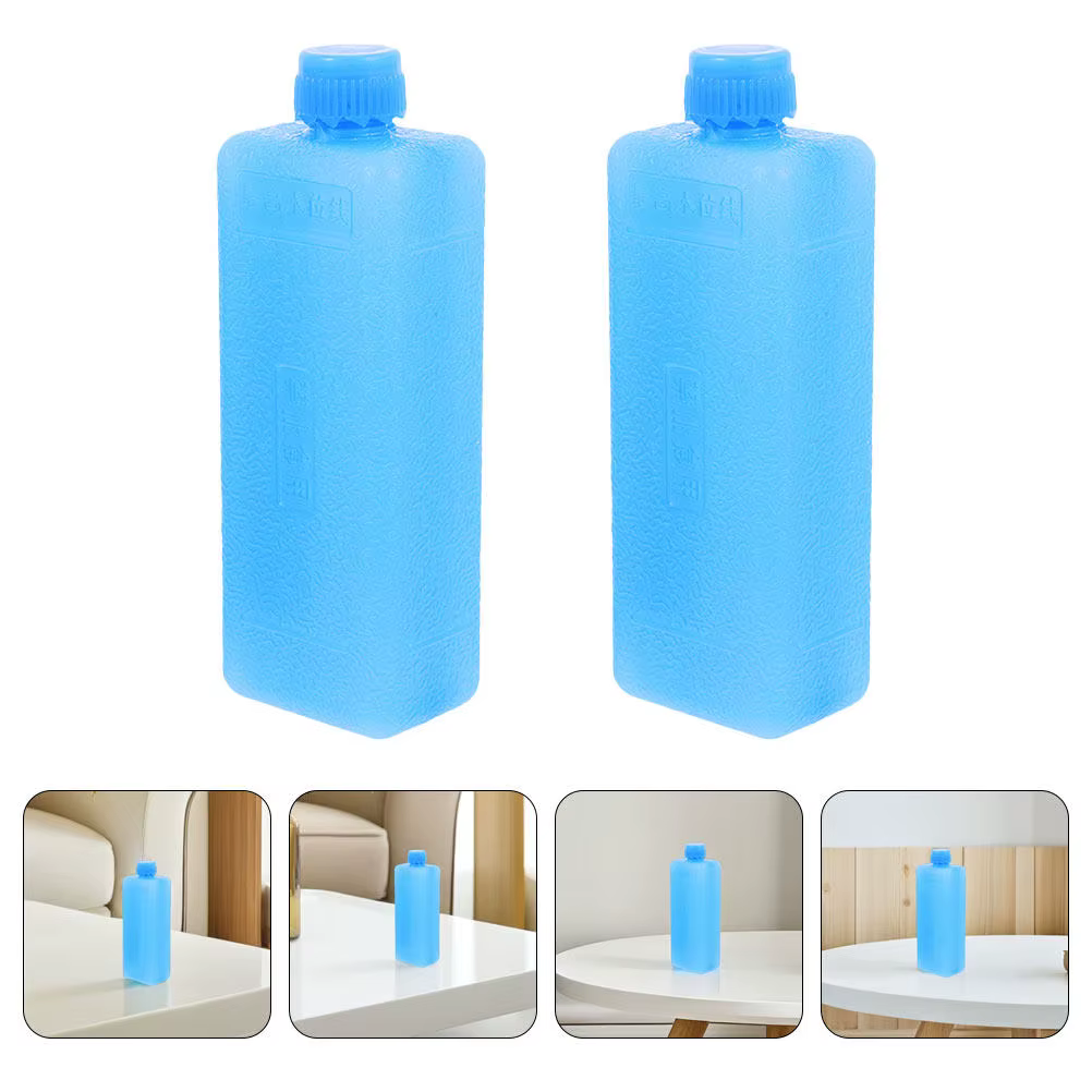Boîte à cristaux de glace pour climatiseur, 12 pièces, blocs de glace réutilisables, refroidissement