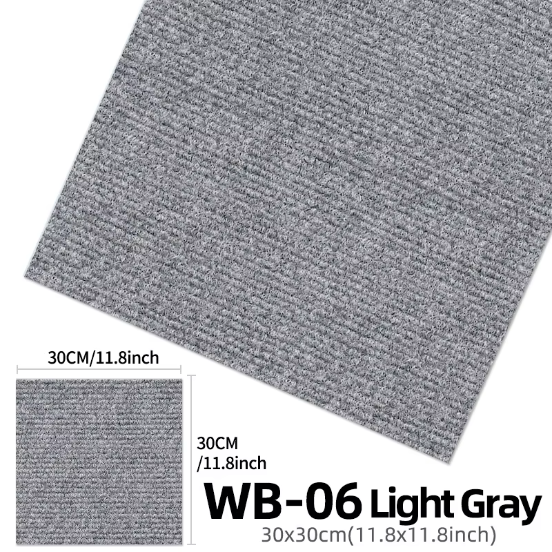 10 pièces tapis carrelage autocollant adhésif autocollants tapis peler et coller amovible bricolage