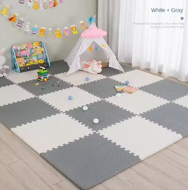 Tapis de sol Puzzle pour bébé, 8 à 16 pièces, matelas pour bébé, couverture en mousse EVA, jouets éd