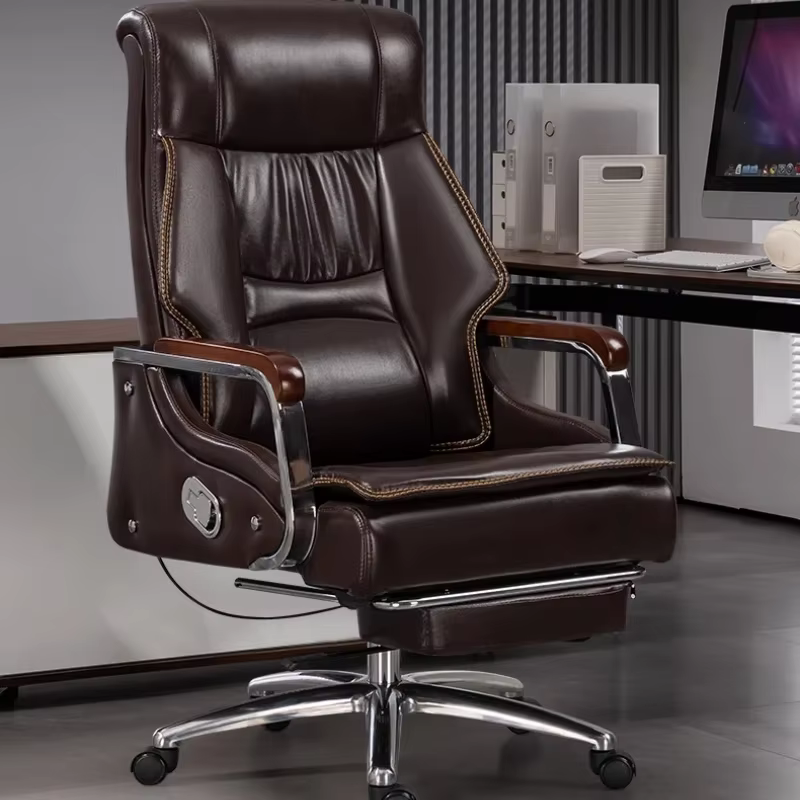 Chaises De bureau réglables en hauteur Massage confortable chaises De bureau pliantes ergonomiques à
