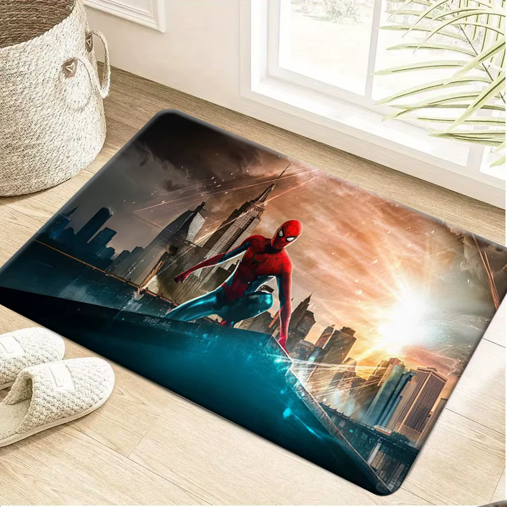 1 tapis d'intérieur/extérieur sur le thème de STAR WARS - Tapis de sol avec logo emblématique adapté