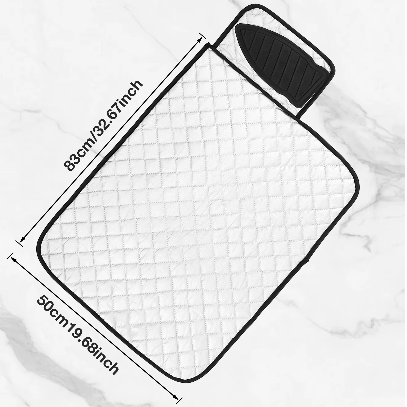 Tapis de repassage amélioré épais et Portable, pratique pour lave-linge et sèche-linge, housse isola