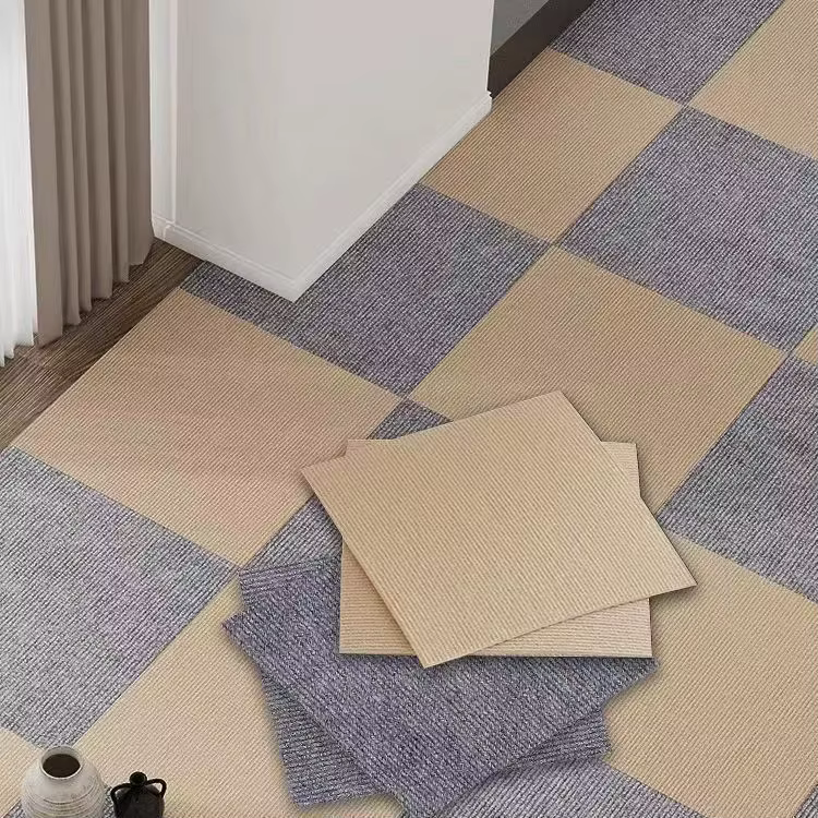 Tapis carré d'épissure pour chambre à coucher, pour usage domestique, Adsorption électrostatique, la