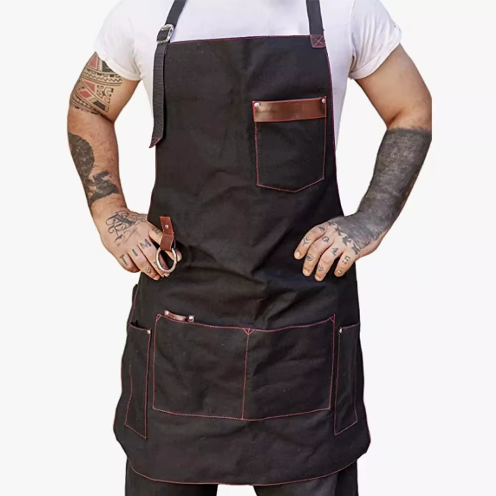 Tablier de cuisine de haute qualité pour Chef professionnel tablier de cuisine imperméable pour homm