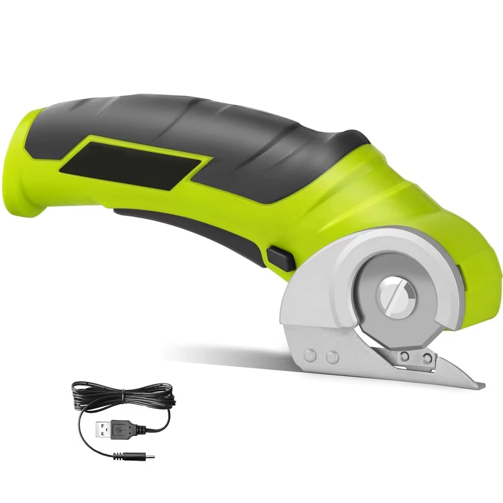 Ciseaux électriques sans fil, Mini coupeur électrique 4V, outil de coupe de carton pour tapis, coupe