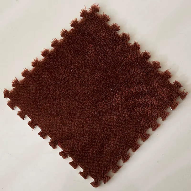 Tapis rampant pour bébé, 8/16 pièces, tapis en mousse peluche douce et moelleuse, sol antidérapant E