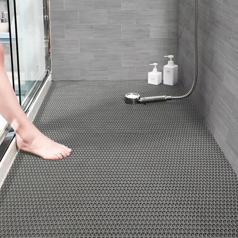 Tapis antidérapant hôtel maison salle de douche baignoire toilette salle de bain ensemble d'accessoi