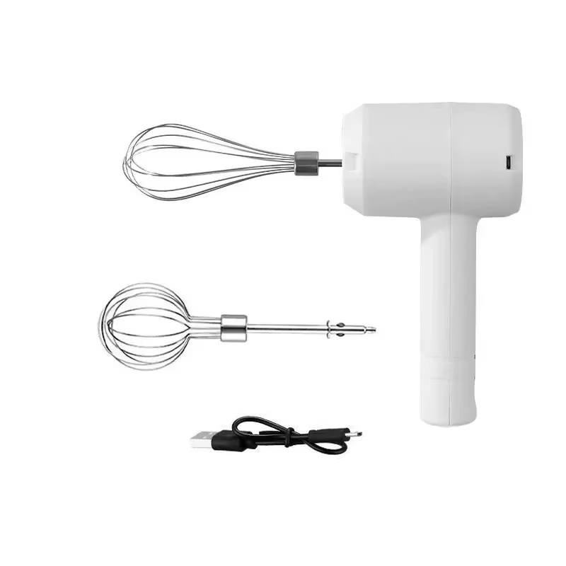 Diwiter 1 pièces mélangeur alimentaire électrique sans fil Portable 3 vitesses batteur à oeufs pâte
