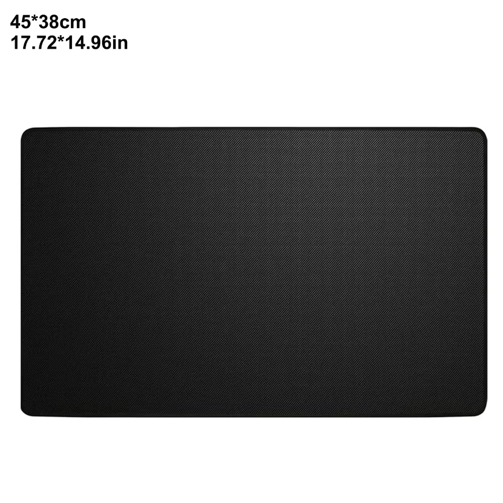Tapis de protection anti-graisse pour barbecue, résistant aux hautes températures, noir, pour chemin