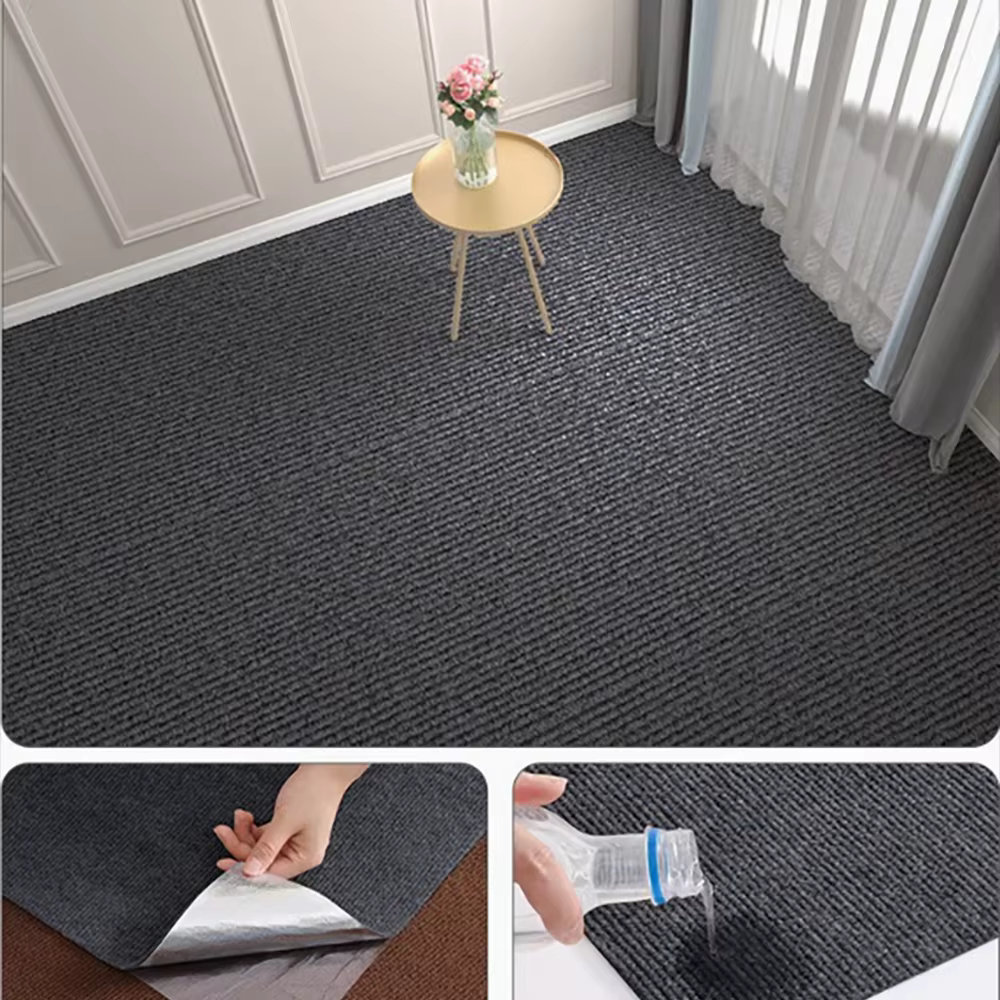Tapis auto-adhésif pour salon, cuisine, chambre à coucher, absorption d'eau, décoration de maison, c