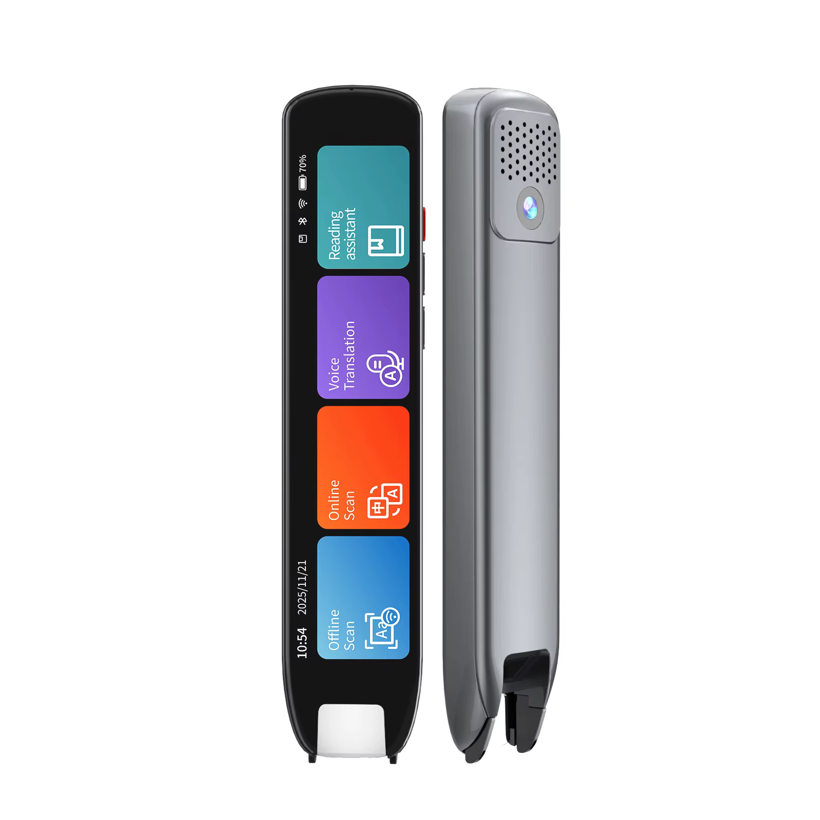 Stylo de traduction intelligent en temps réel avec lecture ponctuelle hors ligne, apprentissage voca