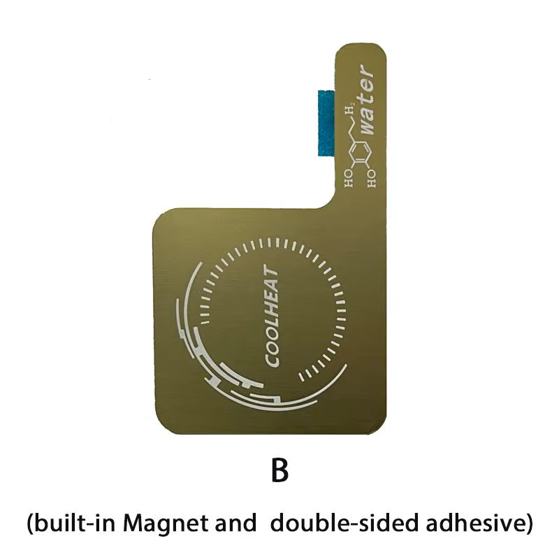 Plaque de chambre de vapeur pour refroidisseur mobile augmente la zone de dissipation thermique, feu