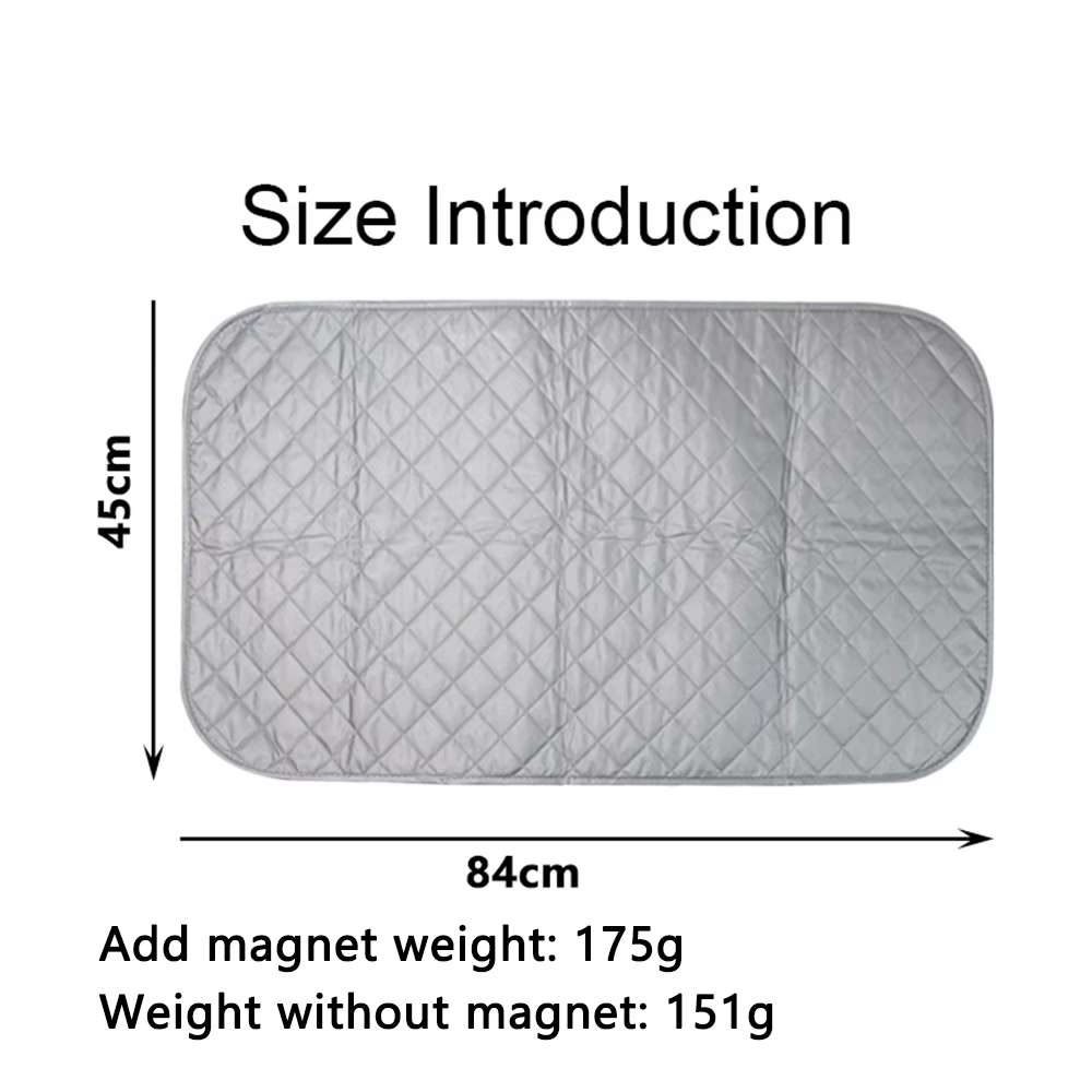Tapis de repassage pliables portables, tapis de repassage magnétique double face pour dessus de tabl