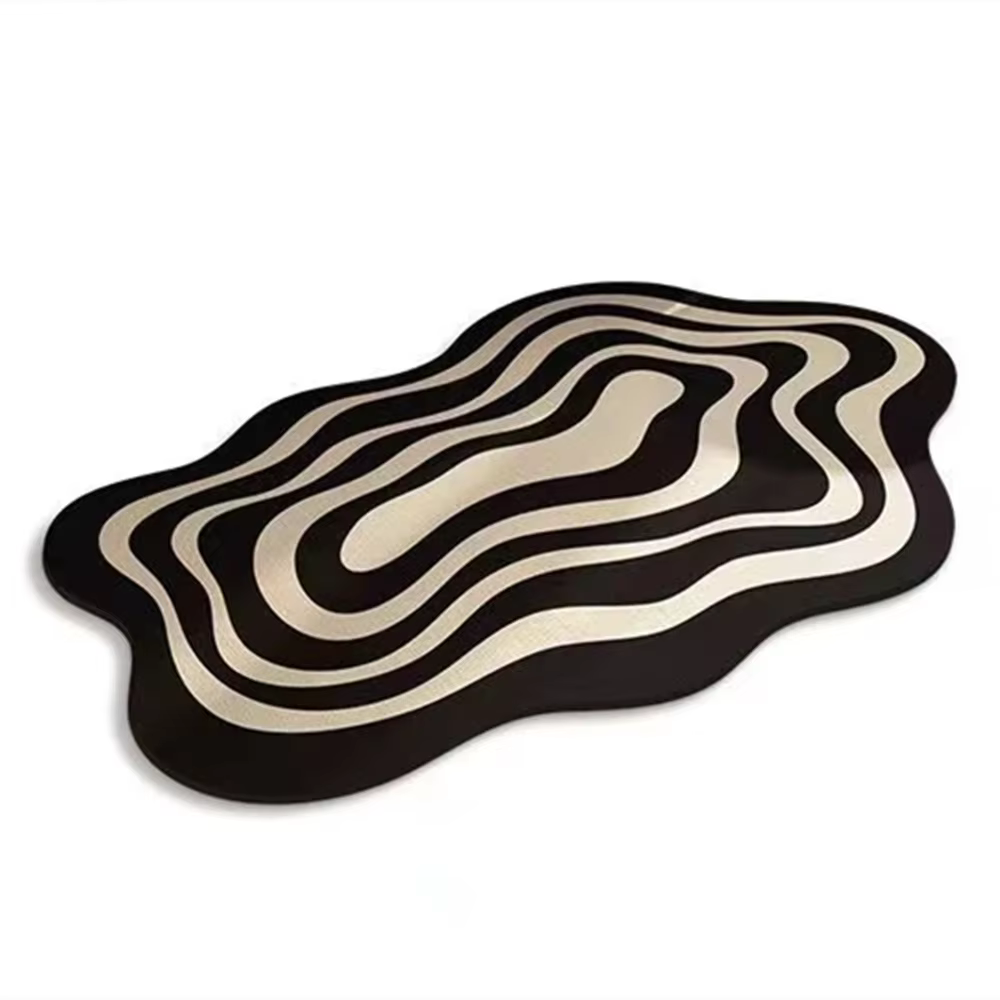 Tapis de bain en terre de diatomée 40x60cm, haute absorption, antidérapant, séchage rapide, pour toi