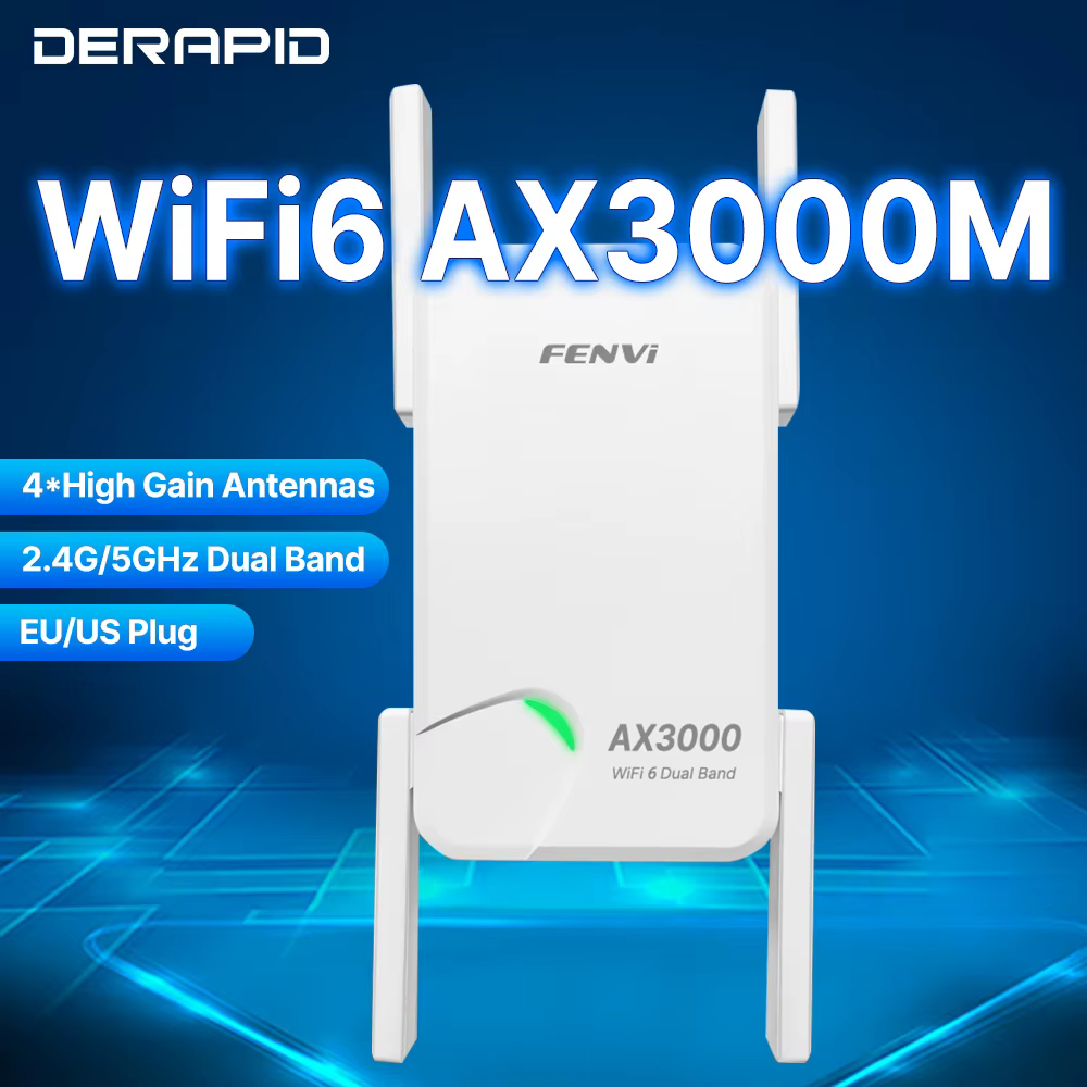 AX3000 WiFi 6 répéteur Roteador Wi-fi 6 amplificateur de Signal 5G 2.4G 802.11ac Gigabit longue port