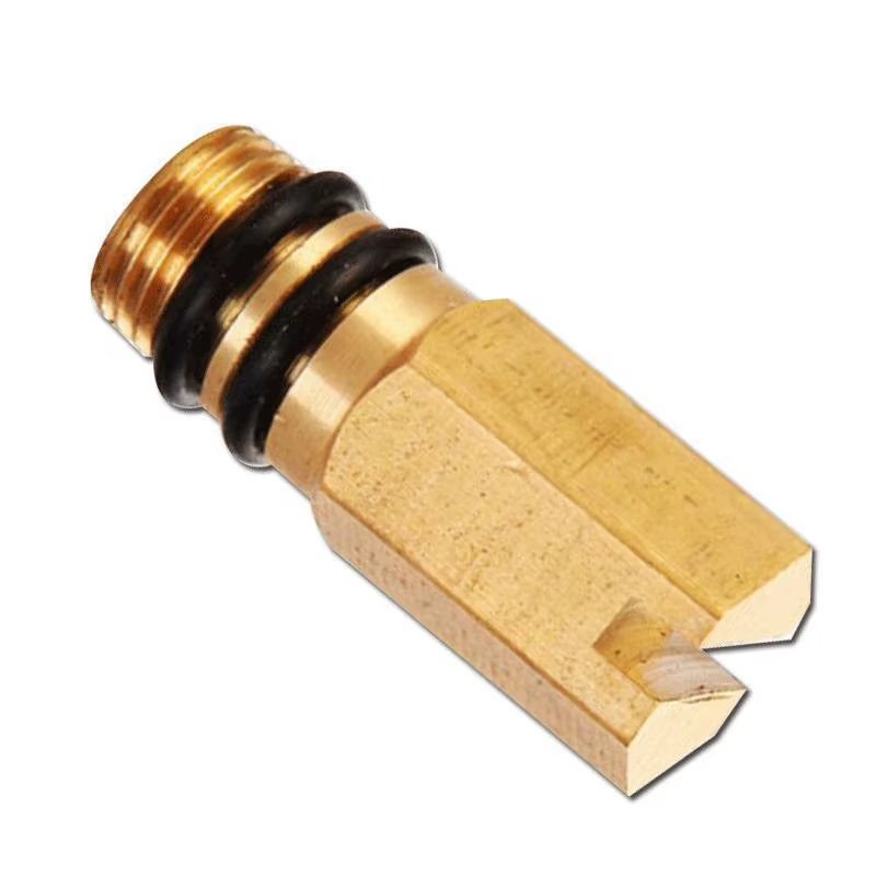 Robinet chaud et froid tout en cuivre, transformé en robinet froid simple, bouchon d'entrée d'eau po