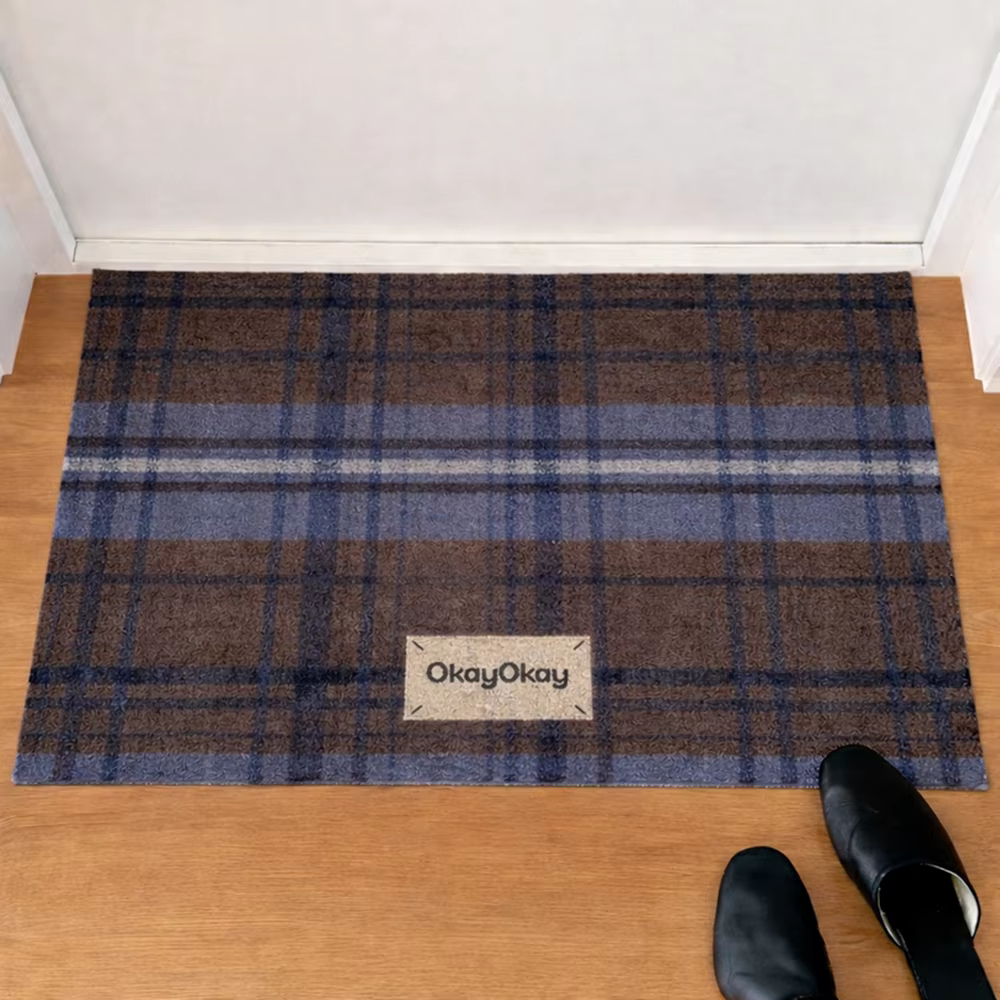 Tapis d'entrée Coilmat, tapis antidérapant commercial, élégant et antidérapant, pour cafés, bureaux,