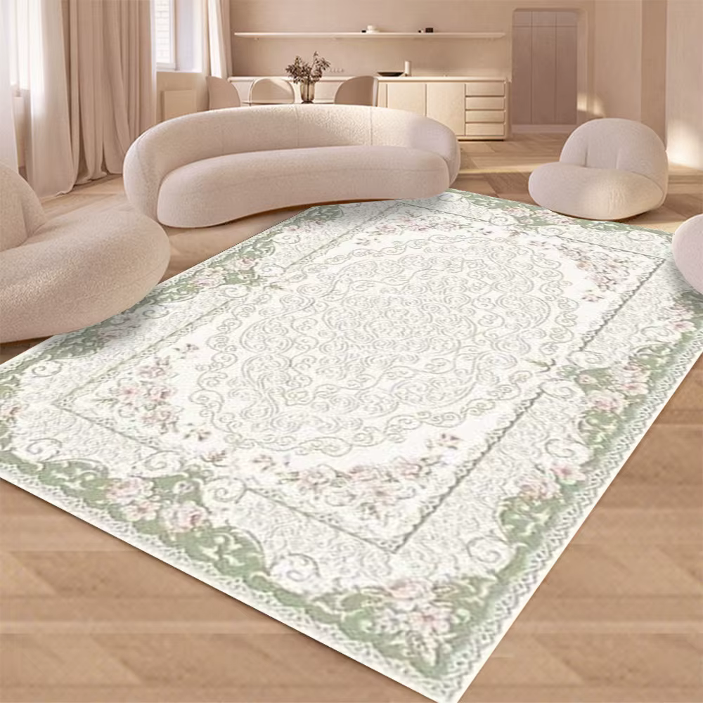 Tapis bohème pour salon, chambre à coucher, décoration, tapis de sol résistant aux taches, grands ta