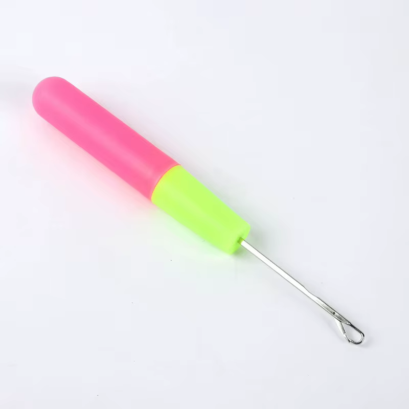 Kits de broderie de tapis, bricolage, fleur de dessin animé rose, kits de crochets de loquet de noël