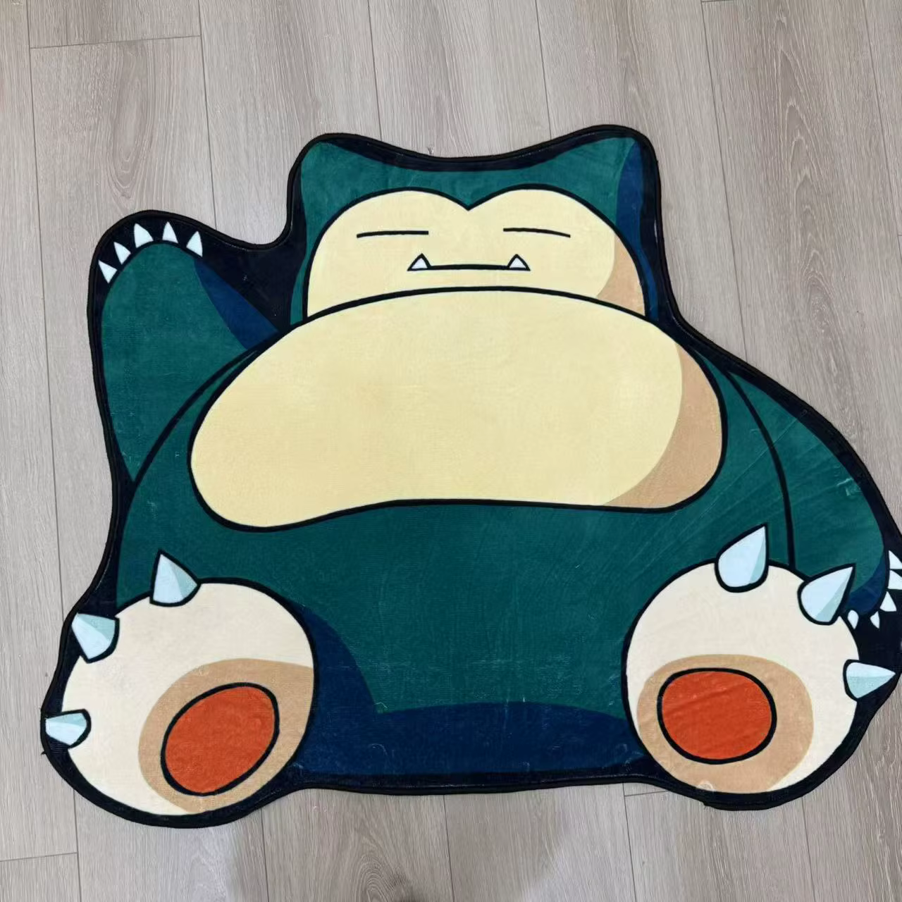 Tapis antidérapants pour zone Pokemon, ronflement coupé, décoration de maison, chambre à coucher, po
