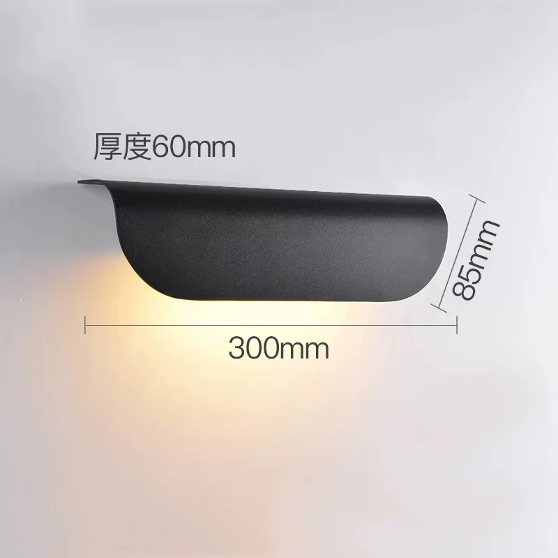 Applique Murale LED Décorative pour Extérieur, Cour, Porte, Périphérique, Numéro de Porte, Tête de P