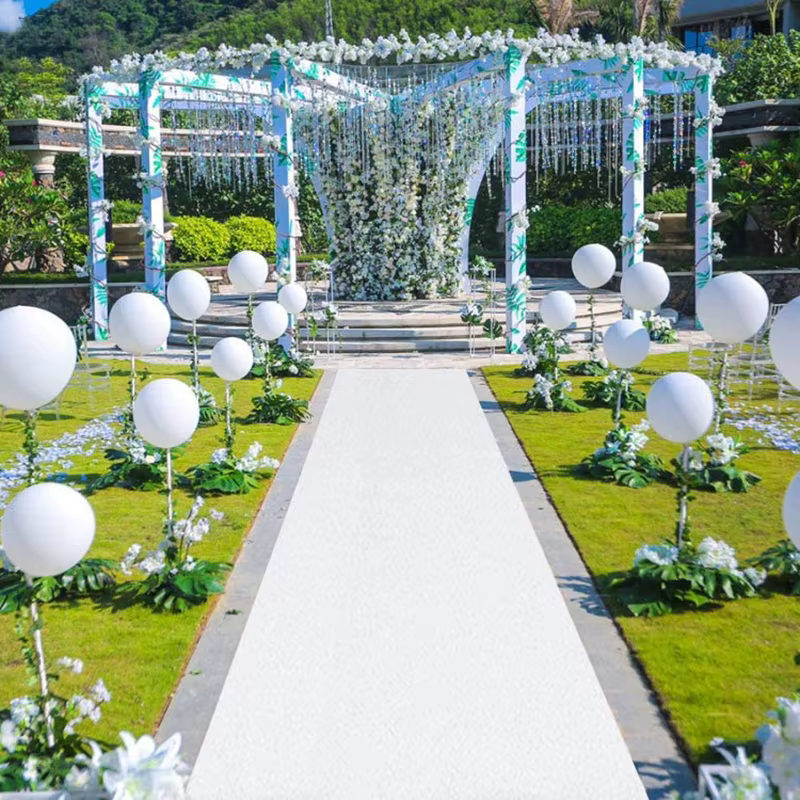 Tapis de décoration de mariage rouge, longueur personnalisée, pour fête, allée, coureur, élebrations