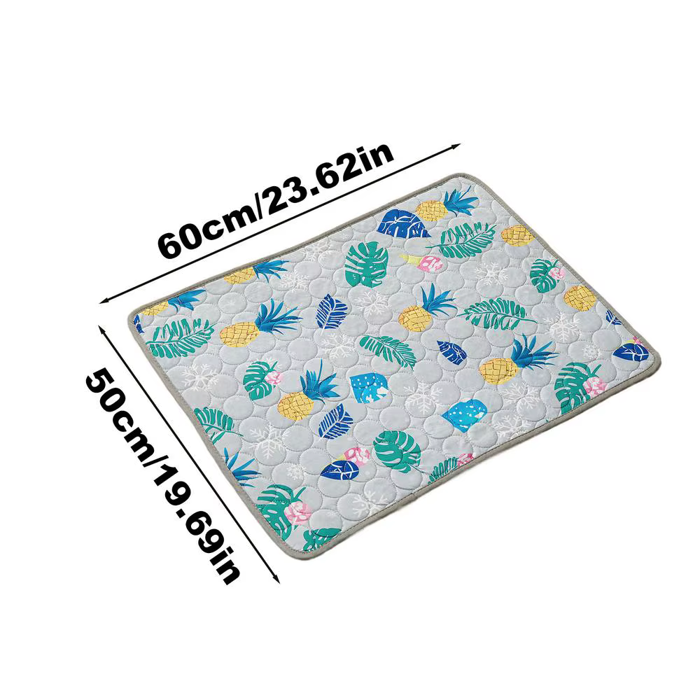 Tapis rafraîchissant pour animaux de compagnie, tapis de couchage pour chats et autres animaux, couv