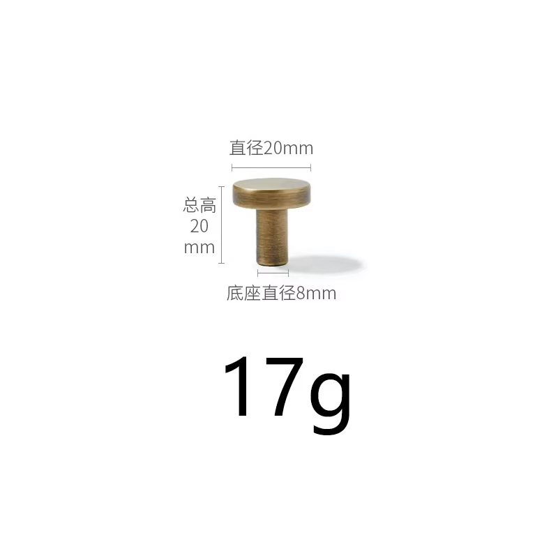 Poignées de meubles en laiton bronze, poignées de porte de placard, poignées de tiroir, poignées de 