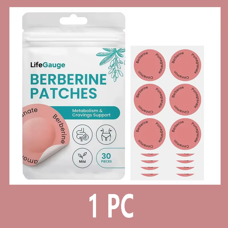 Patchs transdermiques à la berbérine, patch naturel pour soutenir le métabolisme et la gestion des e