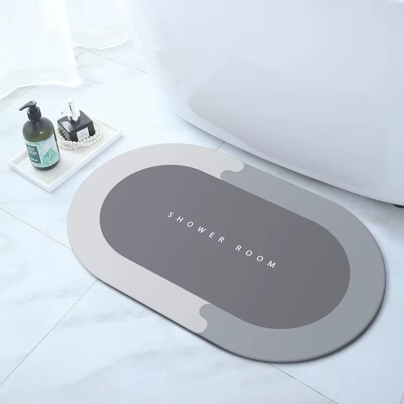 Polymères HOFloor coordonnants, super absorbants, doux, séchage rapide pour les virus de la douche, 
