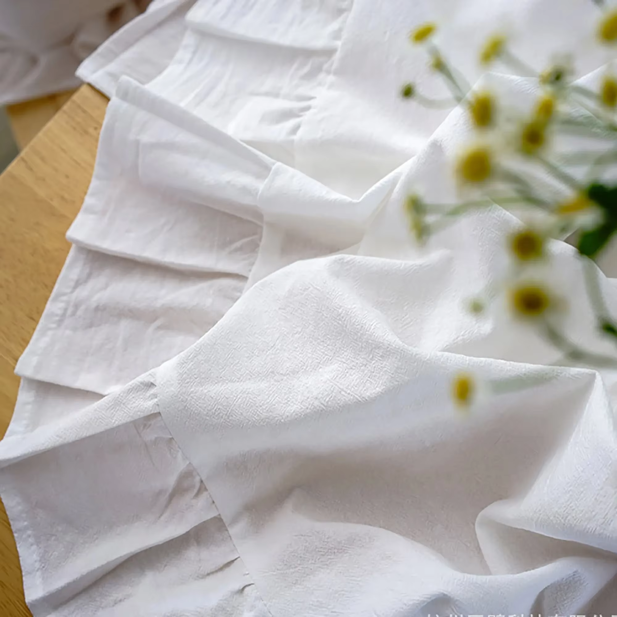 Nappe de Table 100% coton lavable, pour fête de mariage, salle à manger, décoration de Banquet, couv
