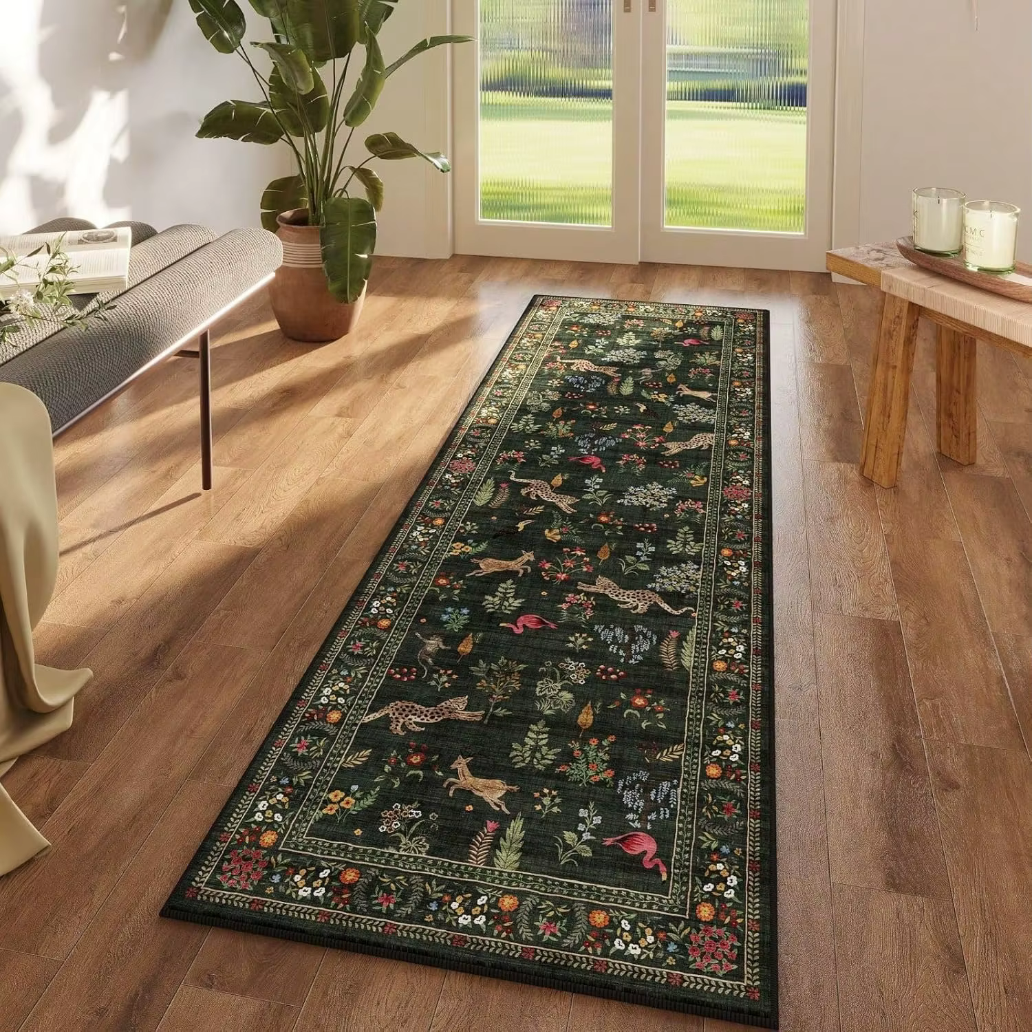 Tapis coloré à motif de chat de dessin animé, décoration de maison pour cuisine, salon, décoration d