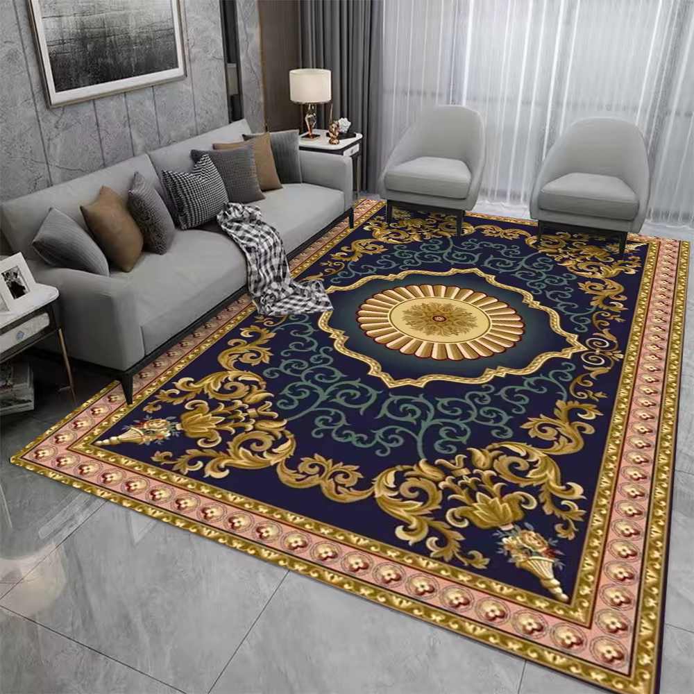 Tapis Vintage pour salon et chambre à coucher, canapé, tapis de Table basse, Style ethnique bohème, 