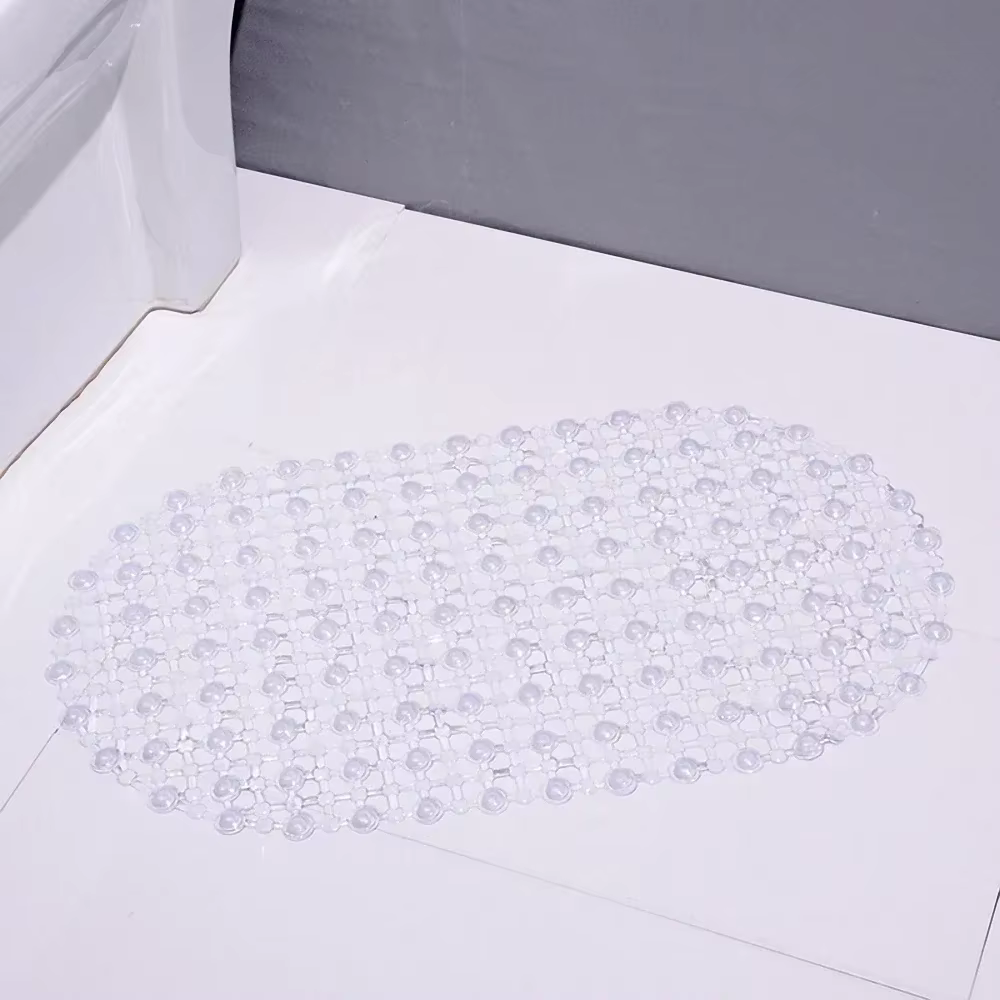 Tapis de bain antidérapant en PVC non ald, nouveaux polymères de douche doux, polymères de massage a