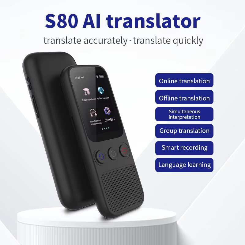 Dispositif de traduction de langues, traduction de photos vocales hors ligne, traducteur Portable 20