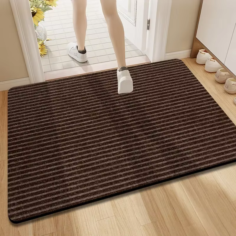 Tapis de porte d'entrée de haute qualité, tapis d'entrée de cuisine, absorbant l'eau et l'huile, ant