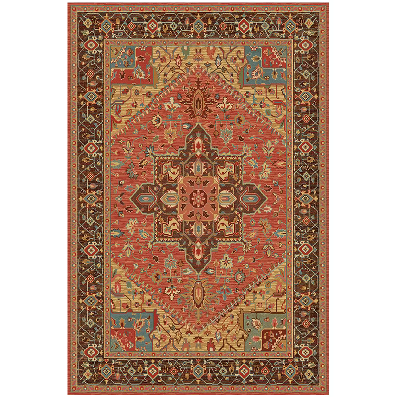Tapis de Style Vintage américain pour salon grand tapis de sol 300x400cm tapis de chambre ethnique t