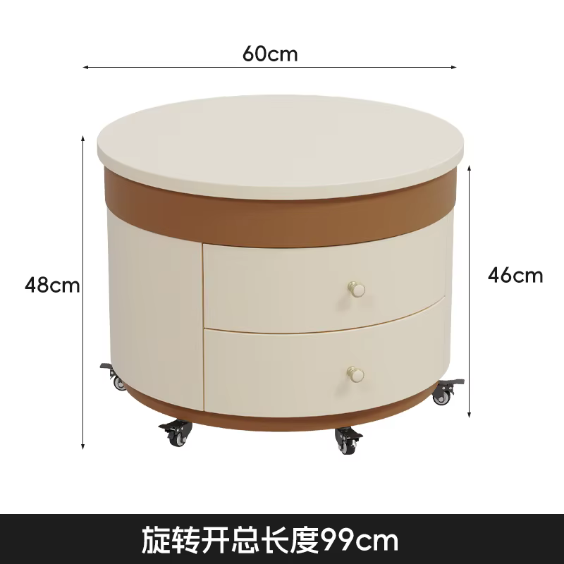 Style Table basse Unique Design italien Tables basses modernes élégantes rangement De luxe Mesa De C
