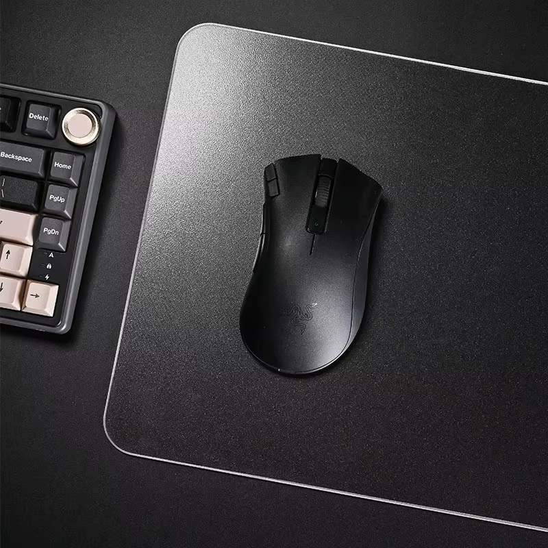 Tapis de souris de jeu en verre photovoltaïque XXL, Surface trempée de grande taille pour FPS eSport